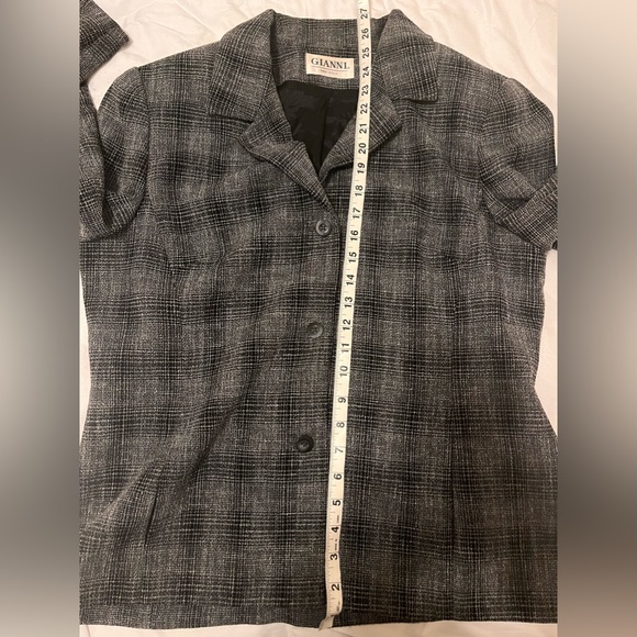 Vintage GIANNI Blazer - work blazer VTG Casual - Picture 6 of 9